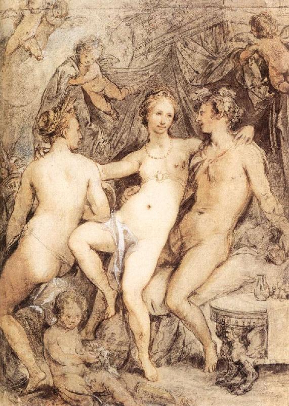 GOES, Hugo van der Venus between Ceres and Bacchus dsg China oil painting art